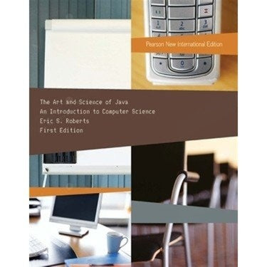 The Art and Science of Java, An Introduction to Computer Science first edition - Eric S. Roberts kitap kapağı