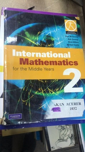 Internatıonal Mathematıcs For The Mıddle Years 2 - MCSEVENY - CONWAY-WILKES-SMITH kitap kapağı