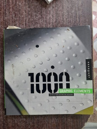 1000 Graphic Elements: Details for Distinctive Designs - Wilson Harvey kitap kapağı
