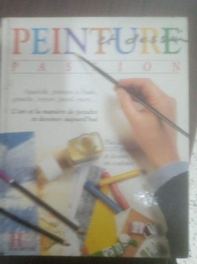 Peinture et Dessin Passion - Hachette kitap kapağı