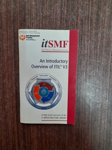 An Introductory Overview of ITIL kitap kapağı