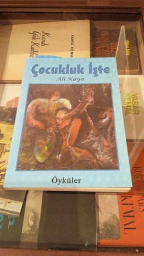 ÇOCUKLUK İŞTE  Anıların Işığında Öyküler - Ali Kaya kitap kapağı