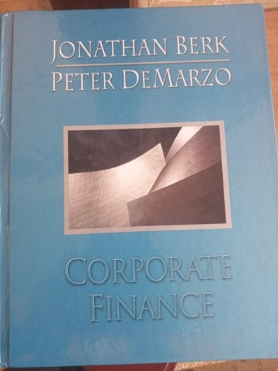 Corporate Fınance - J. BERK kitap kapağı