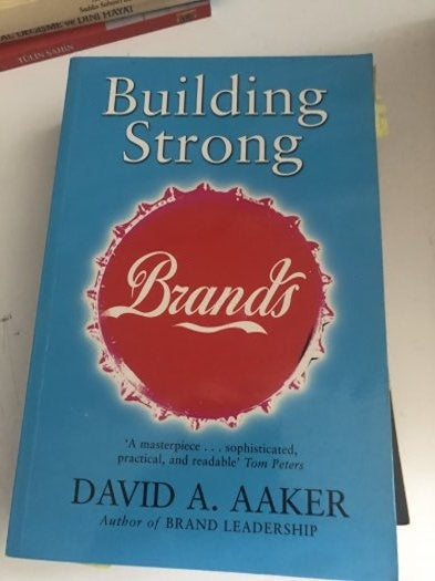 Building Strong Brands (Güçlü Markalar Yaratmak) Büyük Boy - David A. Aaker kitap kapağı
