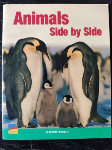 Animals Side by Side - Jennifer Boudart kitap kapağı