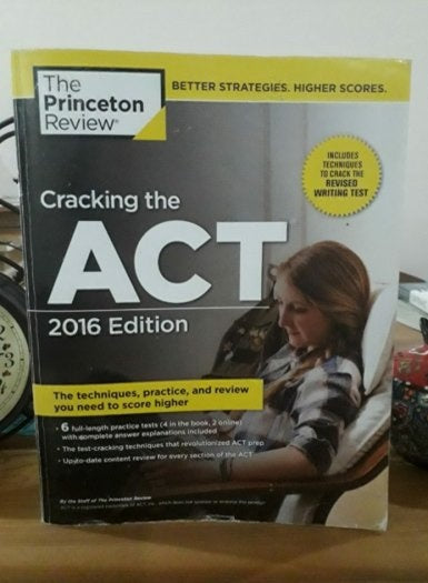 Cracking The ACT 2016 Edition - The Princeton Review kitap kapağı