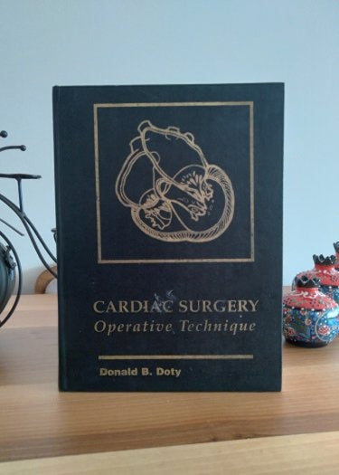 CARDIAC SURGERY Operative Tecnique - Donald B. Doty kitap kapağı