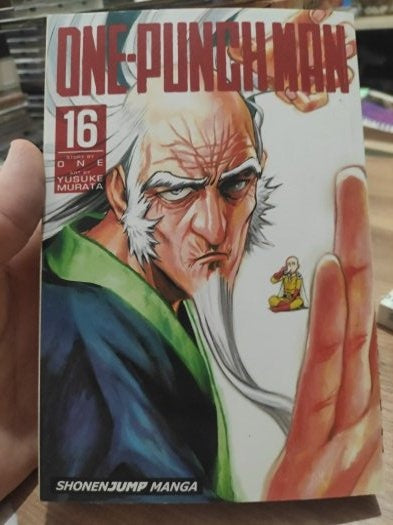 One Punch Man 16 (İngilizce) - Yusuke Murata kitap kapağı