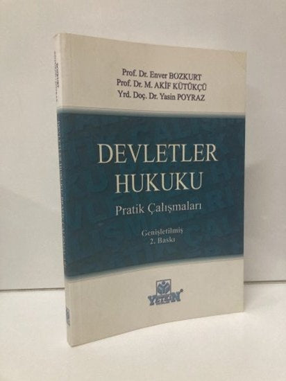 Devletler Hukuku Pratik Çalışmaları / 4.Baskı - ENVER BOZKURT YASİN POYRAZ AKİF KÜTÜKÇÜ kitap kapağı