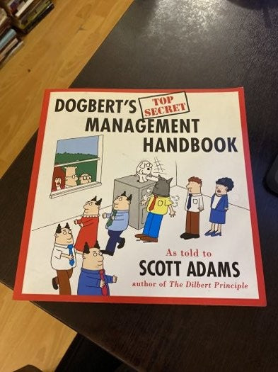 Dogbert's Top Secret Management Handbook - SCOTT ADAMS kitap kapağı