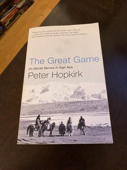 The Great Game - Peter Hopkirk kitap kapağı