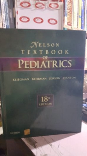 Nelson Textbook Of Pedıatrıcs 18. Edıtıon - KLIEGMAN BEHRMAN JENSON kitap kapağı
