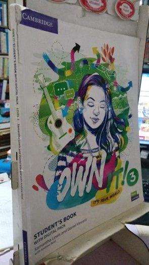 Cambridge Own it! Level 3 Student's Book KODU AÇILMIŞTIR - cambridge kitap kapağı