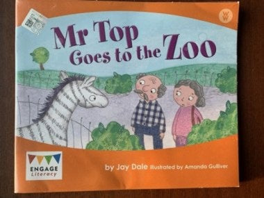 MR Top Goes to the Zoo (Engage Literacy: Wonder Words) - Jay Dale kitap kapağı