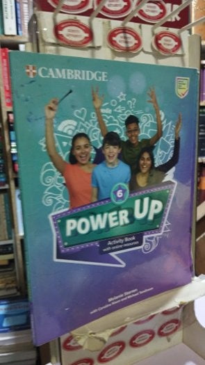 Power Up Level 6 ACTİVİTY BOOK-PUPİL'S BOOK (Cambridge ) - Paul Drury kitap kapağı