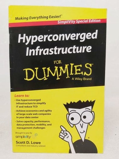 Hyperconverged Infrastructure for Dummies - SimpliVity Special Edition - Scott D. Lowe kitap kapağı