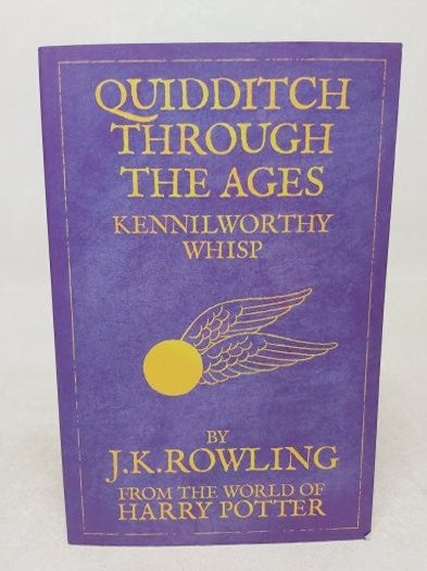 Quidditch Through the Ages - J. K. Rowling kitap kapağı