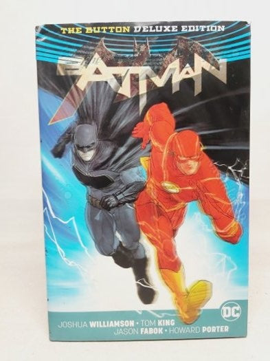 Batman Flash the Button Deluxe Edition - Hardcover - Joshua Williamson kitap kapağı