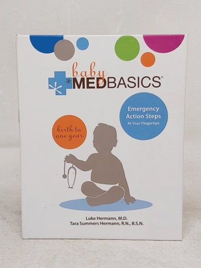 Baby Medbasics Lifesaving Action Steps at Your Fingertips: Birth to One Year - Luke Hermann kitap kapağı