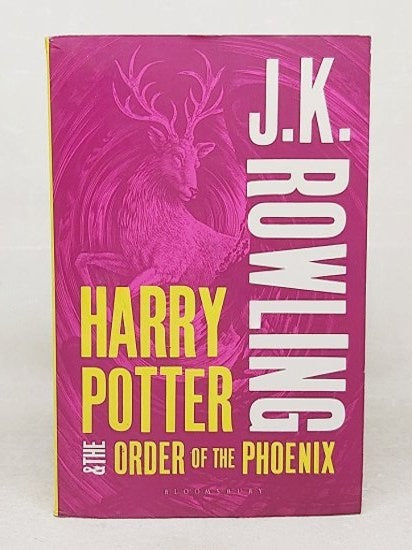 Harry Potter and the Order of the Phoenix Harry Potter 5 Adult Cover - J. K. Rowling kitap kapağı