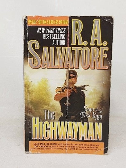 The Highwayman - R. A. Salvatore kitap kapağı
