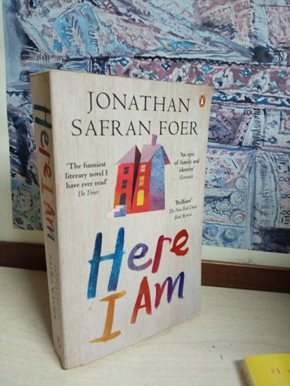 Here I Am - Jonathan Safran Foer kitap kapağı
