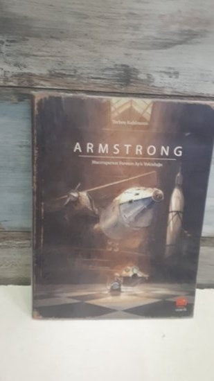 Armstrong - Torben Kuhlmann - Uçan Fil Yayınları - Torben Kuhlmann kitap kapağı
