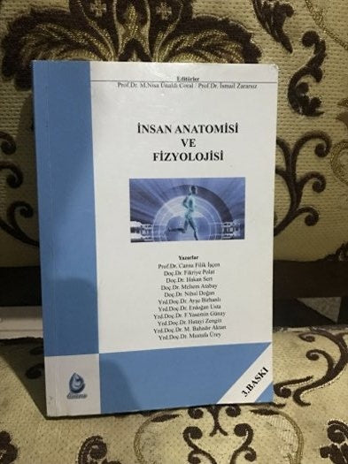 İnsan Anatomisi ve Fizyolojisi - Nisa Ünaldı Coral, İsmail Zararsız kitap kapağı