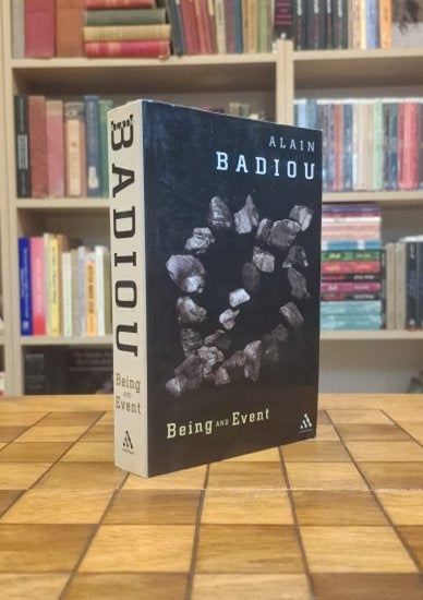 Being and Event - Alain Badiou kitap kapağı