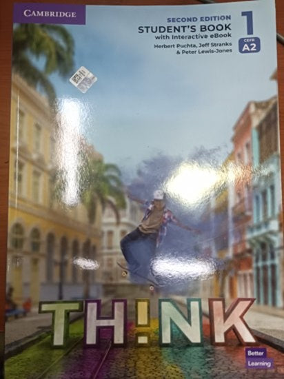 THİNK Student's Book 3 B1+ - Herbert puchta - Jeff Stranks kitap kapağı