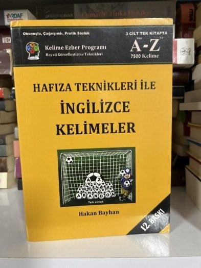 Hafıza Teknikleri ile İngilizce Kelimeler - Hakan Bayhan kitap kapağı