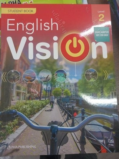 English Vision Level 2 - Komisyon kitap kapağı
