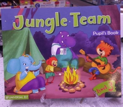 JUNGLE TEAM  Pupil's Book  Level 3 - Universal Elt kitap kapağı