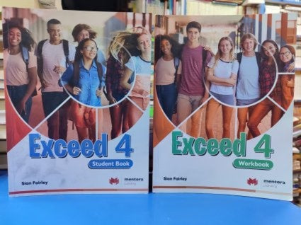 Exceed 4 - Student's Book + Workbook - Sian Fairley kitap kapağı