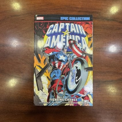 CAPTAIN AMERICA EPIC COLLECTION: FIGHTING CHANCE - Volume 20 - Marvel kitap kapağı
