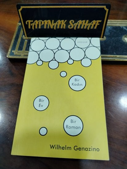 Bir Kadın Bir Ev Bir Roman - Wilhelm Genazino kitap kapağı