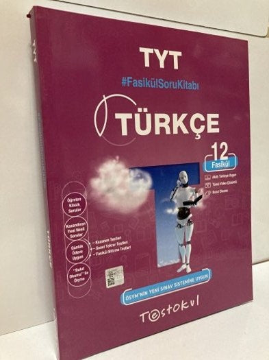 TYT Türkçe Fasikül Soru Kitabı Test Okul - Komisyon kitap kapağı