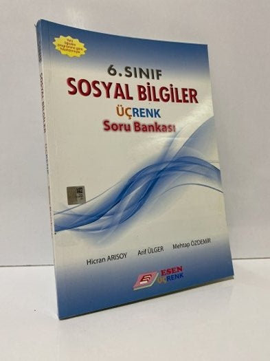 6. Sınıf Sosyal Bilgiler Üçrenk Soru Bankası - Kolektif kitap kapağı