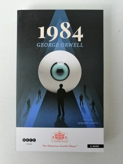 1984 - Hece Yayınları - George Orwell kitap kapağı