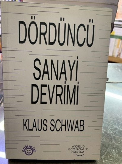 Dördüncü sanayi devrimi - Klaus Schwab kitap kapağı