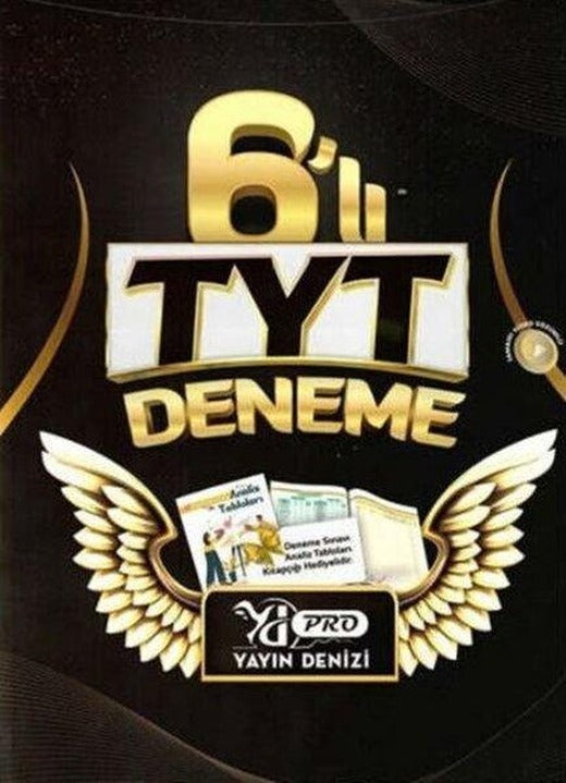 TYT Pro 6'lı Deneme | Yayın Denizi Yayınları (İnce Kapak)