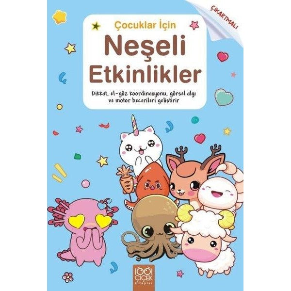 Çocuklar için Neşeli Etkinlikler- Çıkartmalı
