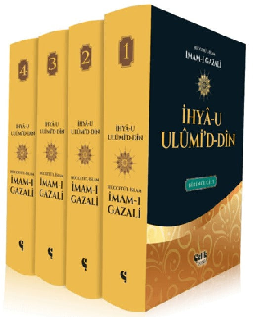 İhya-U Ulum'id-Din (4 Cilt Takım) | Çelik Yayınevi