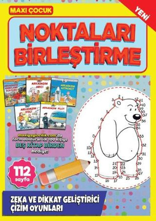 Maxi Çocuk Noktaları Birleştirme 7 | Maxi Yayıncılık (Ciltsiz)