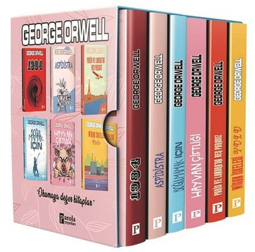 George Orwell Kitapları Seti - 6 Kitap Takım | Parola Yayınları