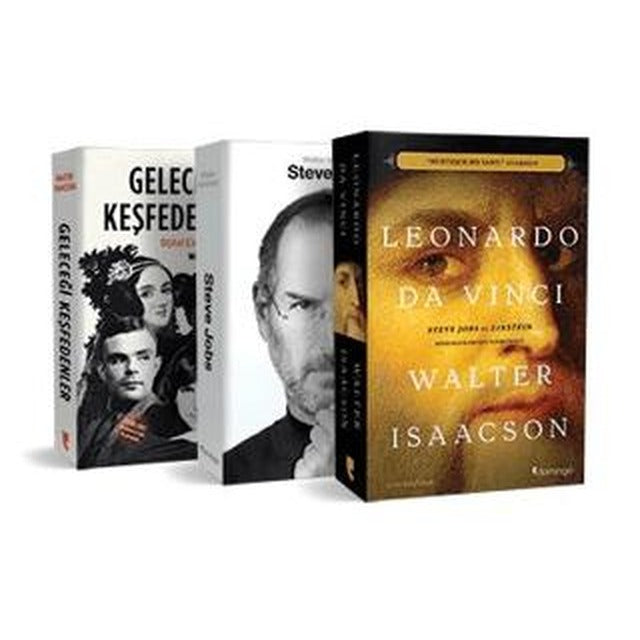 Walter Isaacson Seti (3 Kitap) | Domingo Yayınevi (Ciltsiz)