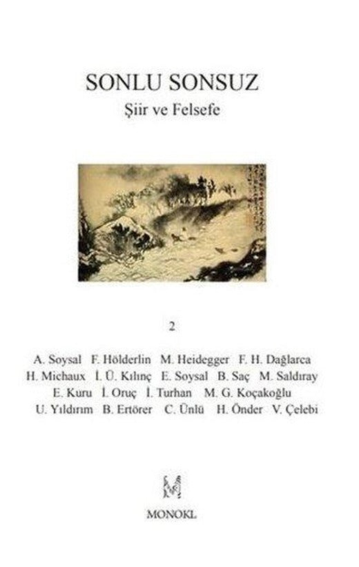 Sonlu Sonsuz 2-Şiir ve Felsefe | Monokl (İnce Kapak)
