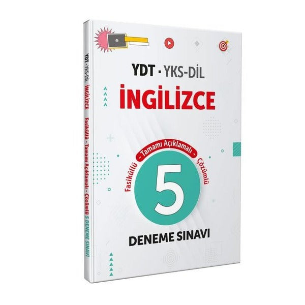 İngilizce YDT YKS-DİL Tamamı Çözümlü 5 Fasikül Deneme