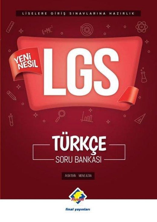 LGS Türkçe Soru Bankası - Yeni Nesil | Final Yayıncılık (İnce Kapak)