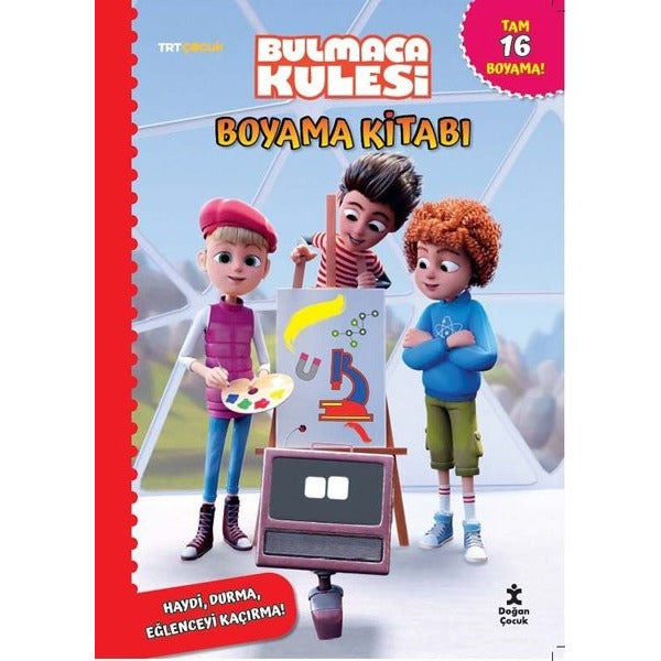 TRT Çocuk - Bulmaca Kulesi Boyama Kitabı | Doğan Çocuk
